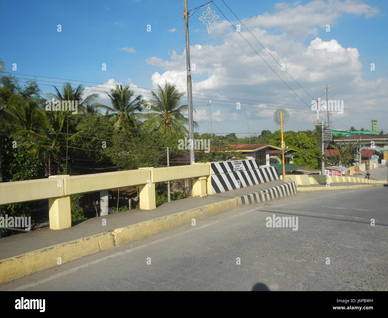 09730 Candaba Città Vecchia corretta nuovi ponti sul fiume Pampanga 2017 14 Foto Stock
