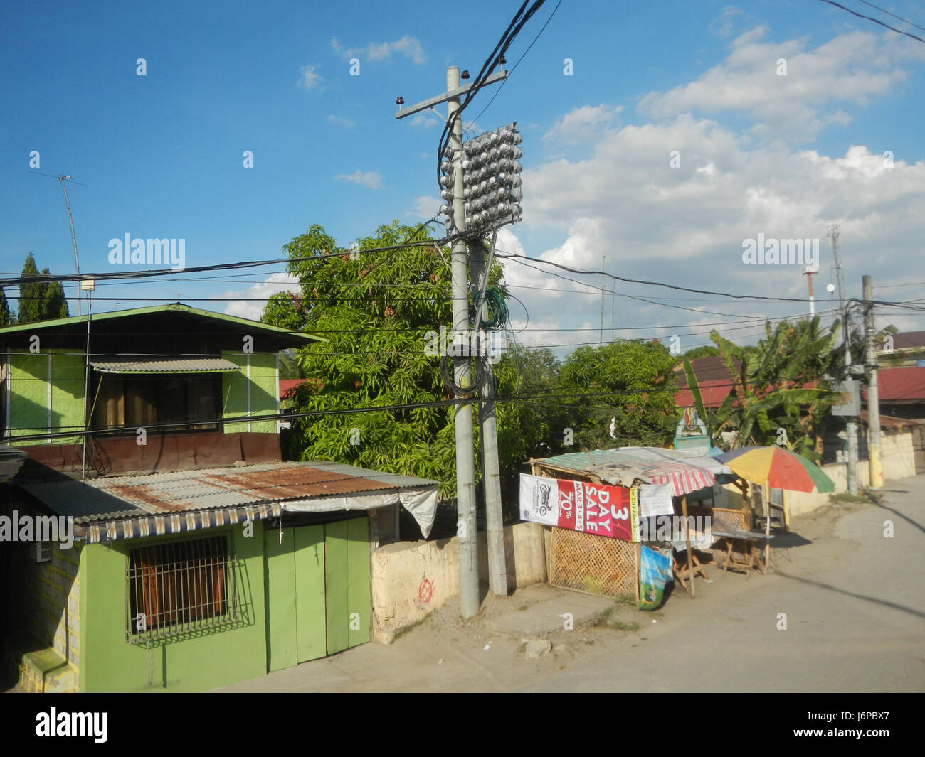 09730 Candaba Città Vecchia corretta nuovi ponti sul fiume Pampanga 2017 28 Foto Stock