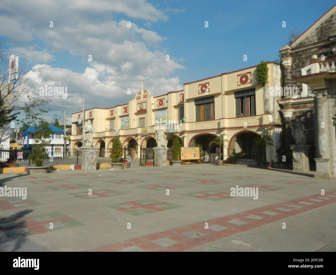 09779 Città Candaba chiesa vera e propria scuola Pampanga 32 Foto Stock