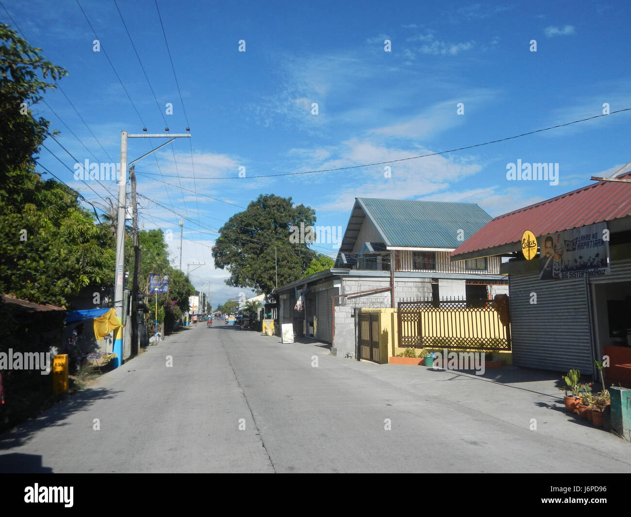 Questa mappa stradale delinea il percorso da San Luis e Candaba a Pampanga a Baliuag a Bulacan, fornendo i dettagli chiave della rete stradale regionale nelle Filippine. Foto Stock