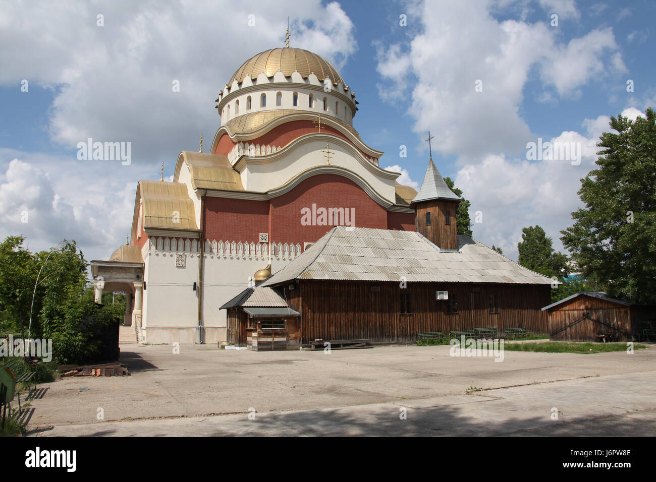 Romania - Bucarest - chiesa ghencea 2 Foto Stock