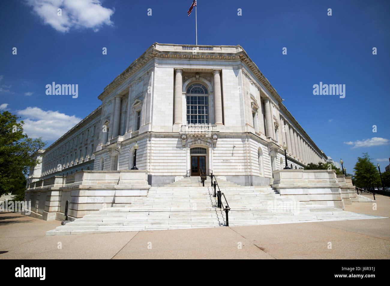 Russell senato edificio per uffici a Washington DC USA Foto Stock