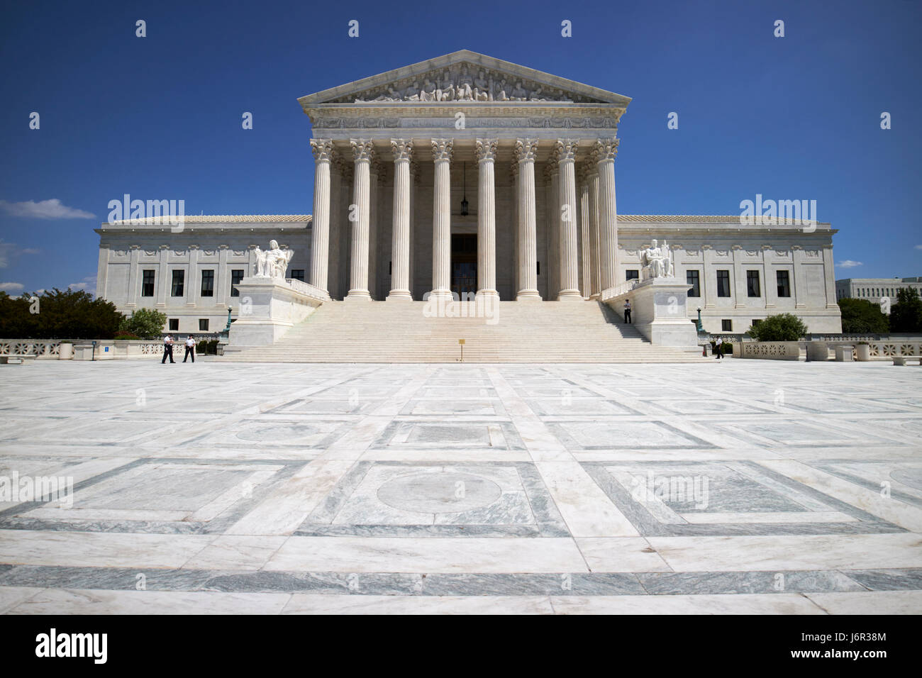 La Corte suprema degli Stati Uniti la costruzione di Washington DC, Stati Uniti d'America Foto Stock