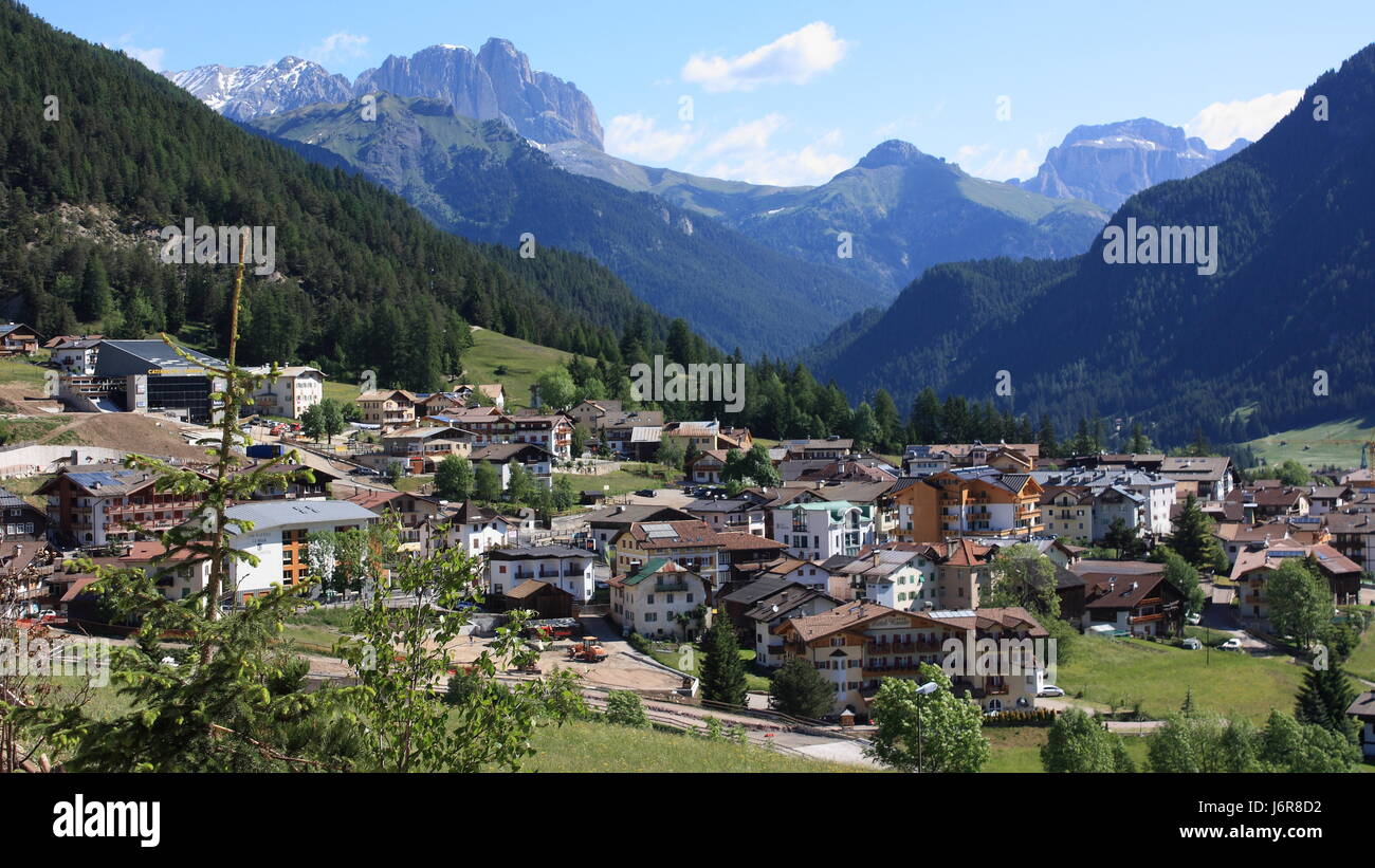 Nelle Dolomiti Foto Stock