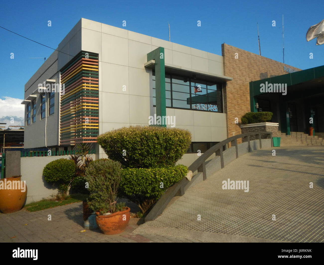 09880 esterno Diosdado Macapagal Santo Tomas Pampanga Municipio 40 Foto Stock