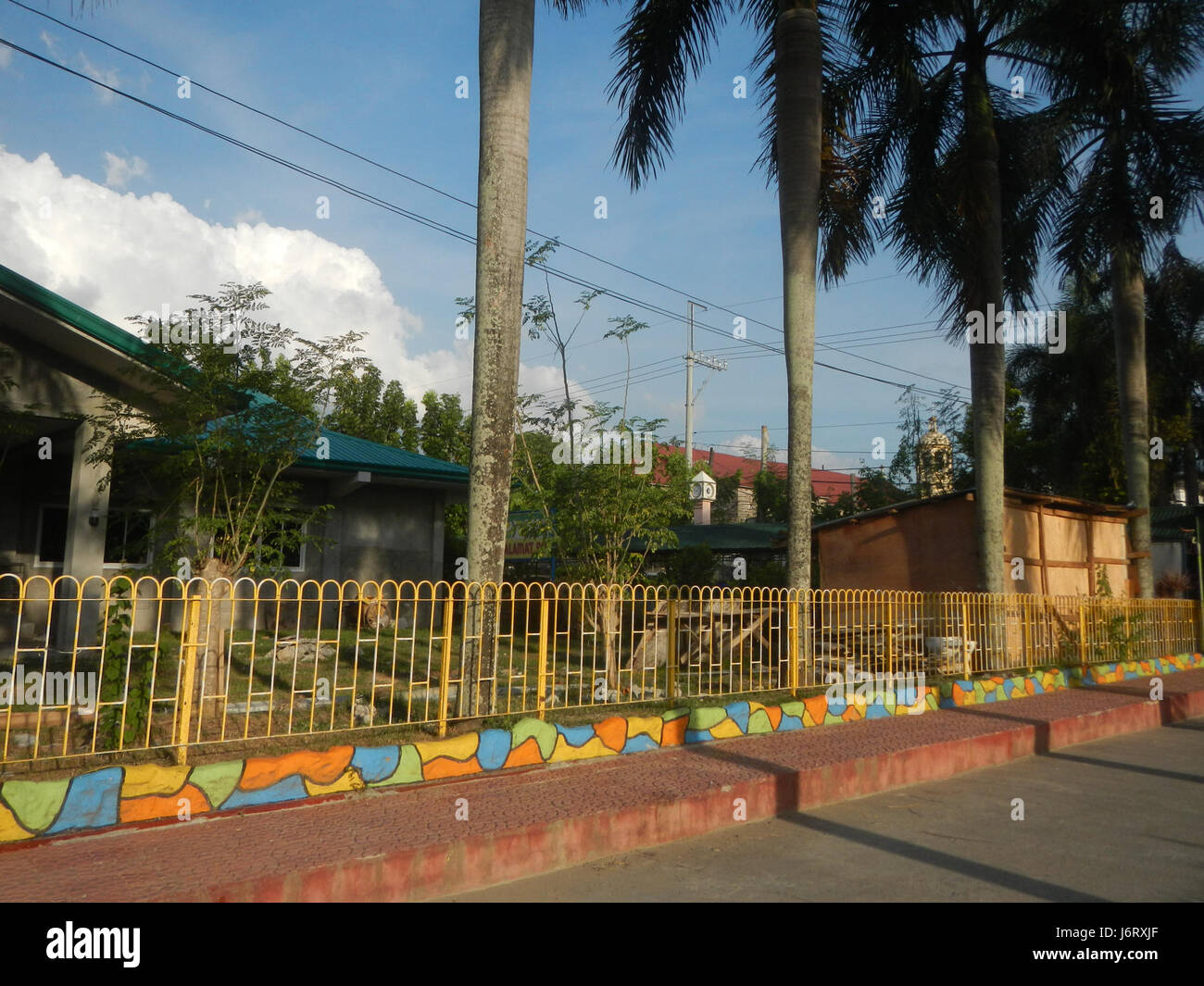 08163 Pulilan Scuola centrale Champagne palm 07 Foto Stock