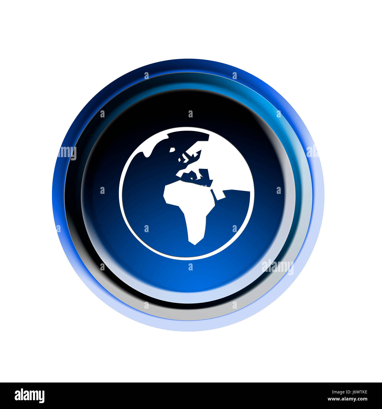 pulsante della barra degli strumenti Foto Stock