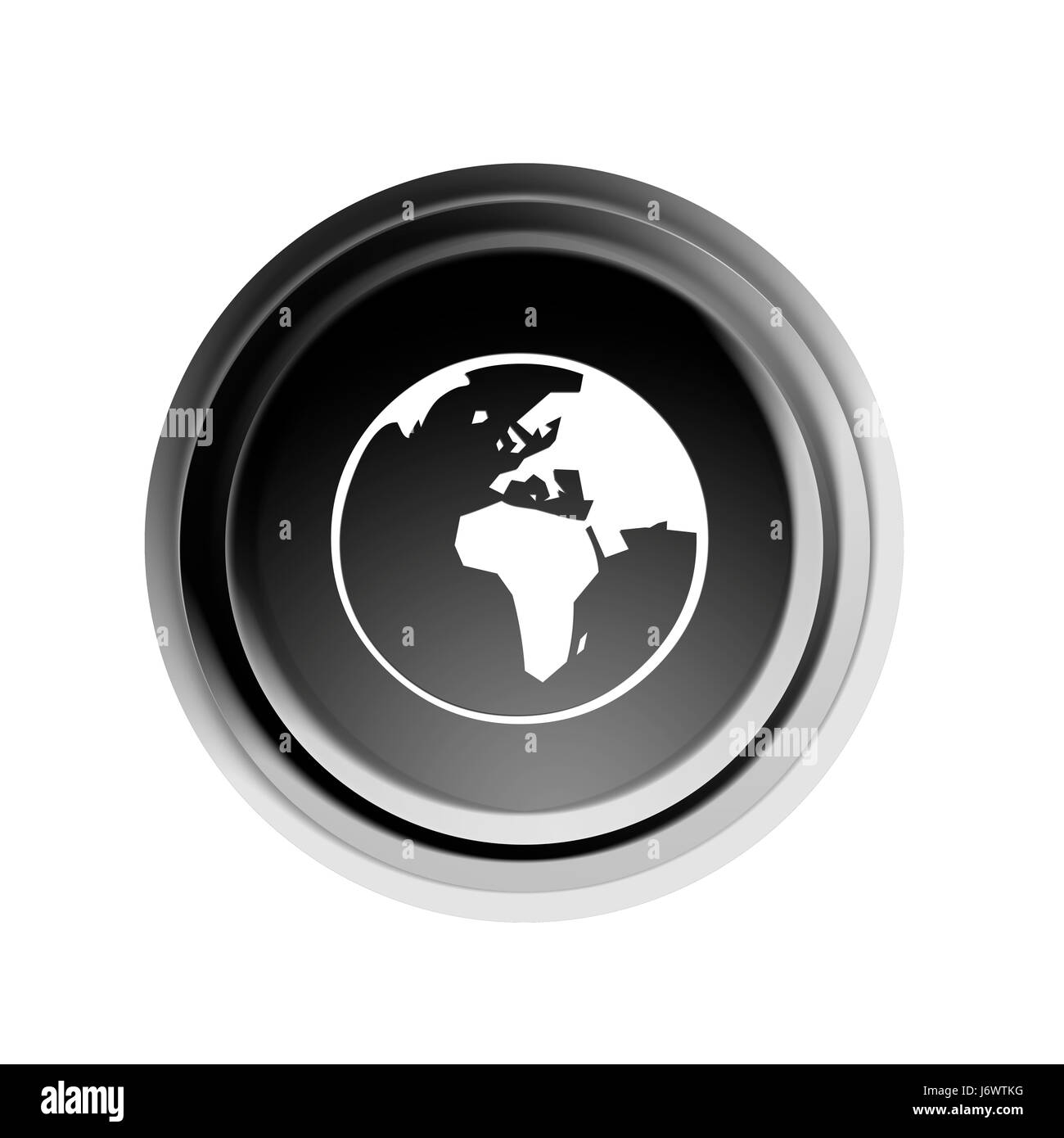 pulsante della barra degli strumenti Foto Stock