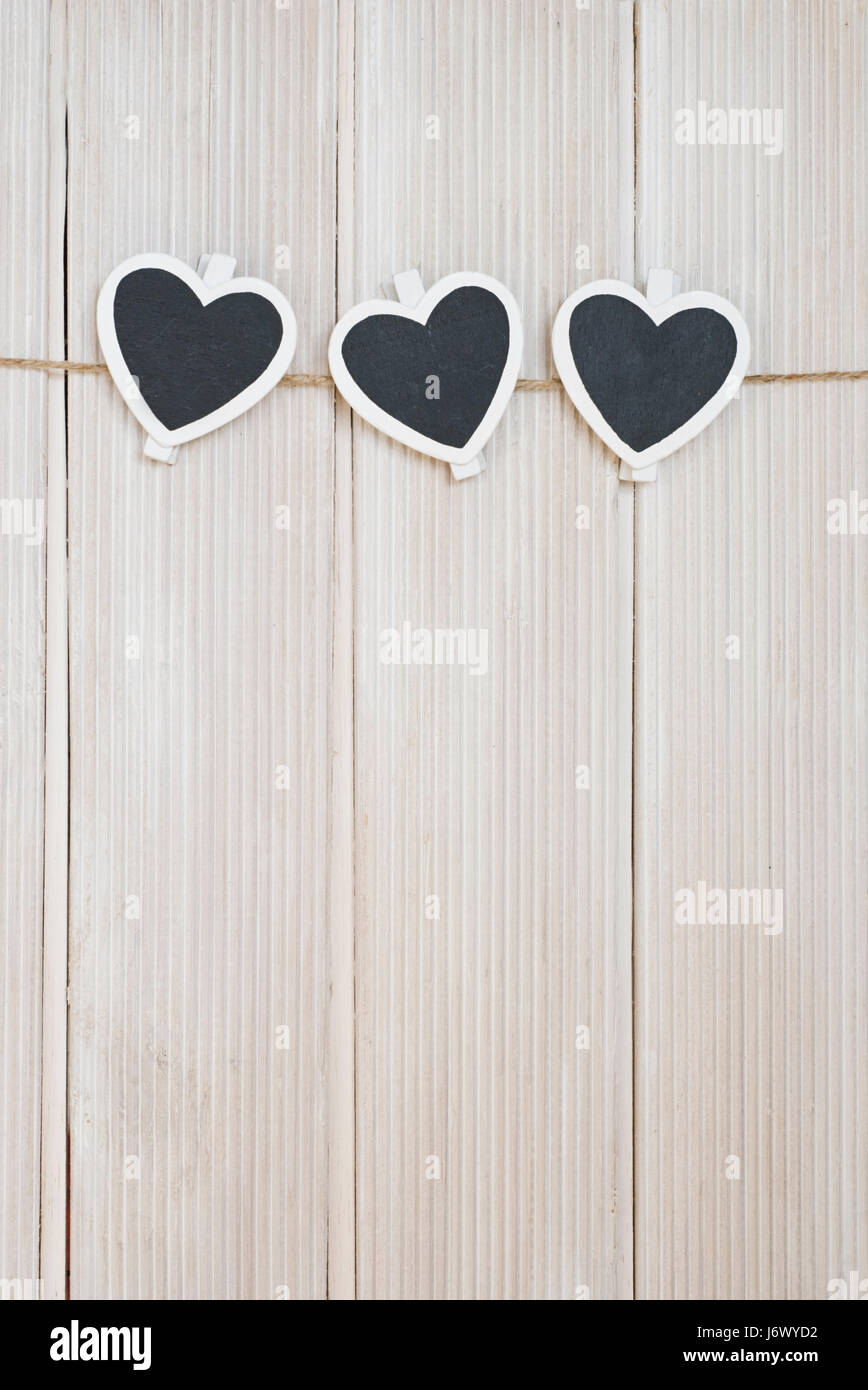 Cuore al guinzaglio Foto Stock