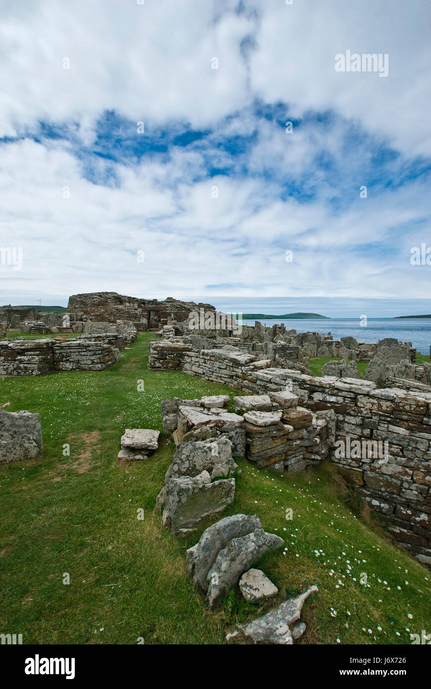 Scozia isola firmamento cielo acqua salata oceano mare isola di acqua europa Scozia Scotland Foto Stock