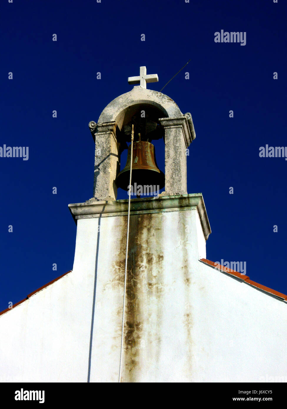 Chiesa bianca di zuljana Foto Stock