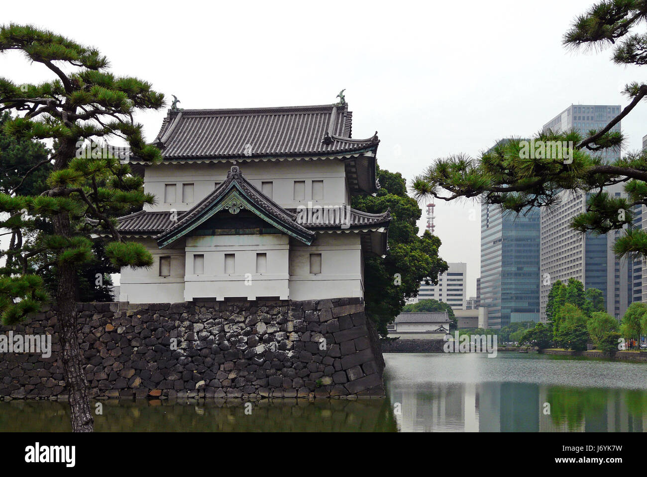 Il Tokyo Imperial Palace Foto Stock