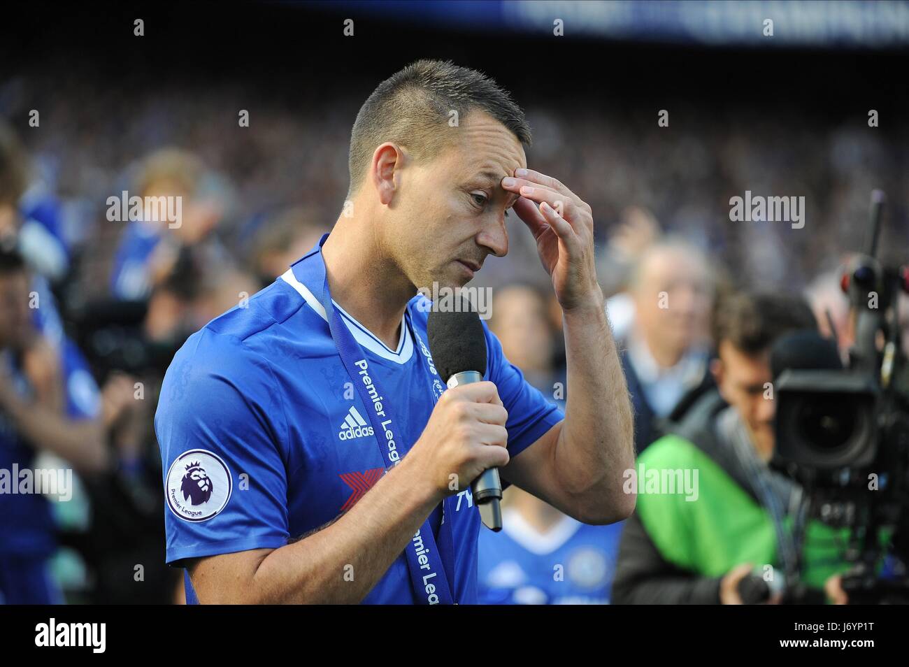 JOHN TERRY del Chelsea FA UN CHELSEA V SUNDERLAND Stadio Stamford Bridge London Inghilterra 21 Maggio 2017 Foto Stock