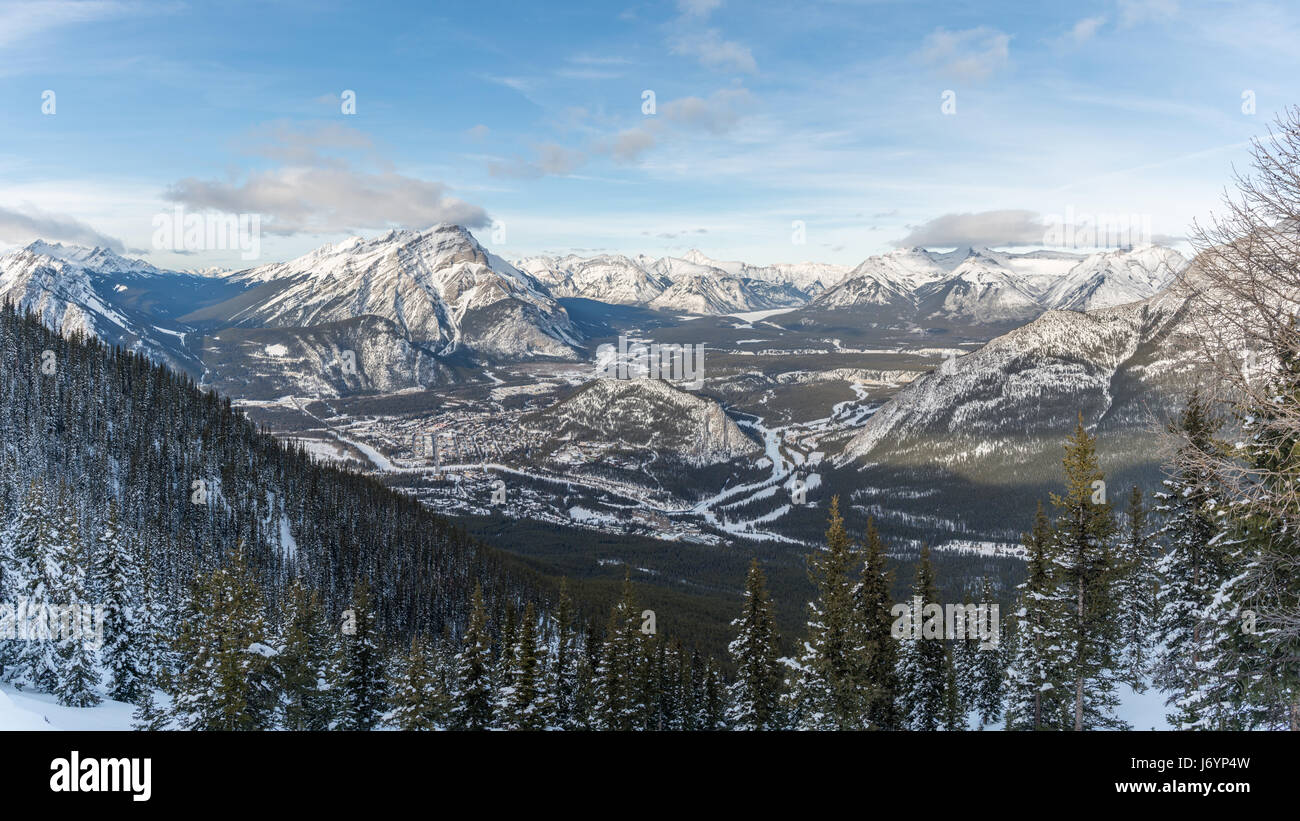Canadian Rocky Mountains, Banff, Alberta, Canada Foto Stock