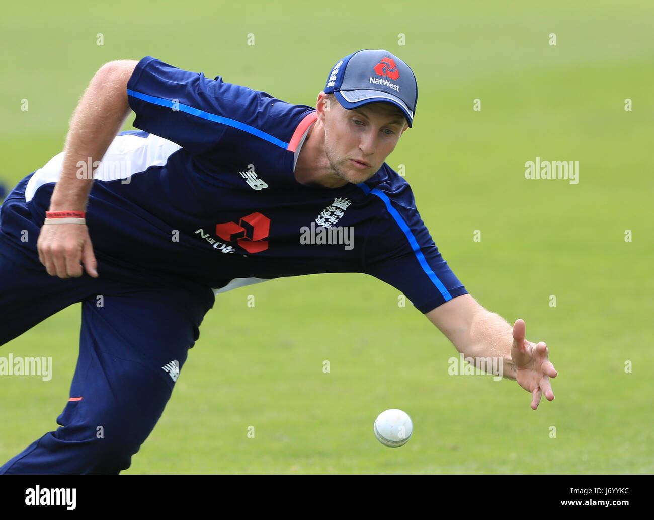Joe Root dell'Inghilterra durante il giorno dei media a Headingley, Leeds. PREMERE ASSOCIAZIONE foto. Data immagine: Lunedì 22 maggio 2017. Vedi storia della PA CRICKET England. Il credito fotografico dovrebbe essere: Tim Goode/PA Wire. Foto Stock