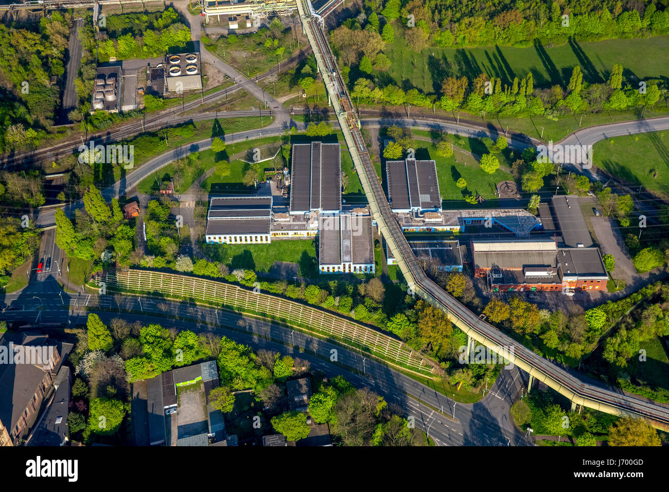 Università di Duisburg Essen Istituto di metallurgia e Metalforming, Duisburg-Laar, Duisburg, Ruhr, Renania settentrionale-Vestfalia, Germania,Universität Duis Foto Stock