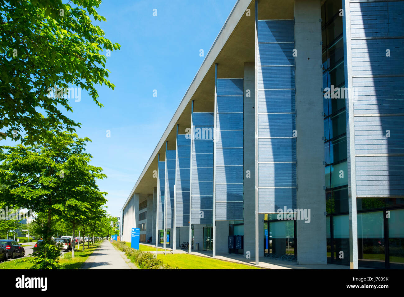 Centro di biotecnologia e l'ambiente ad Adlershof della scienza e della tecnologia Park Il Park a Berlino, Germania Foto Stock