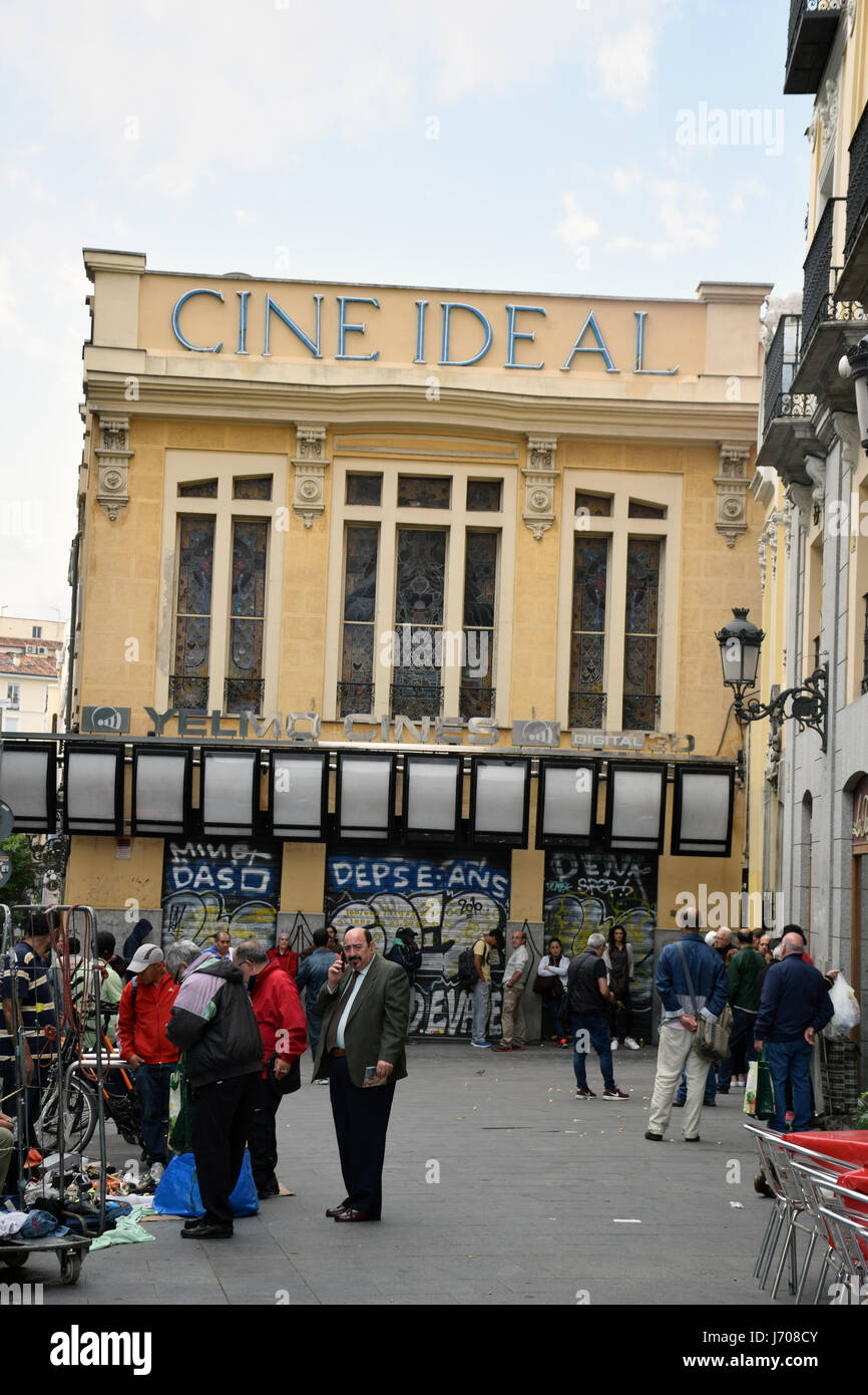 Cine ideale, Madrid, Spagna Foto Stock