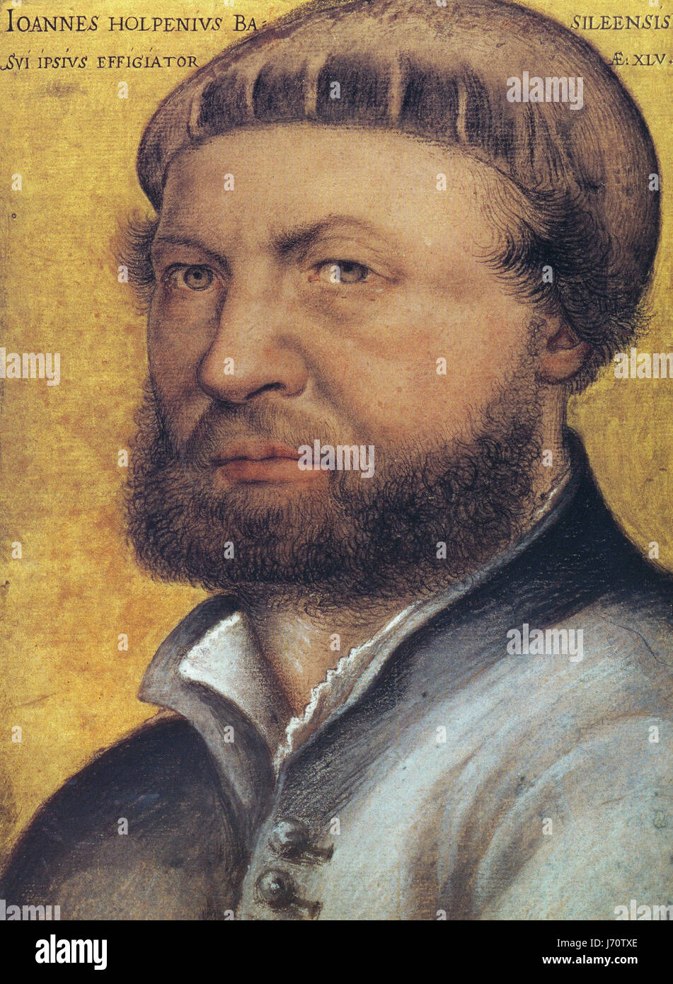Self portrait hans holbein younger immagini e fotografie stock ad alta risoluzione Alamy