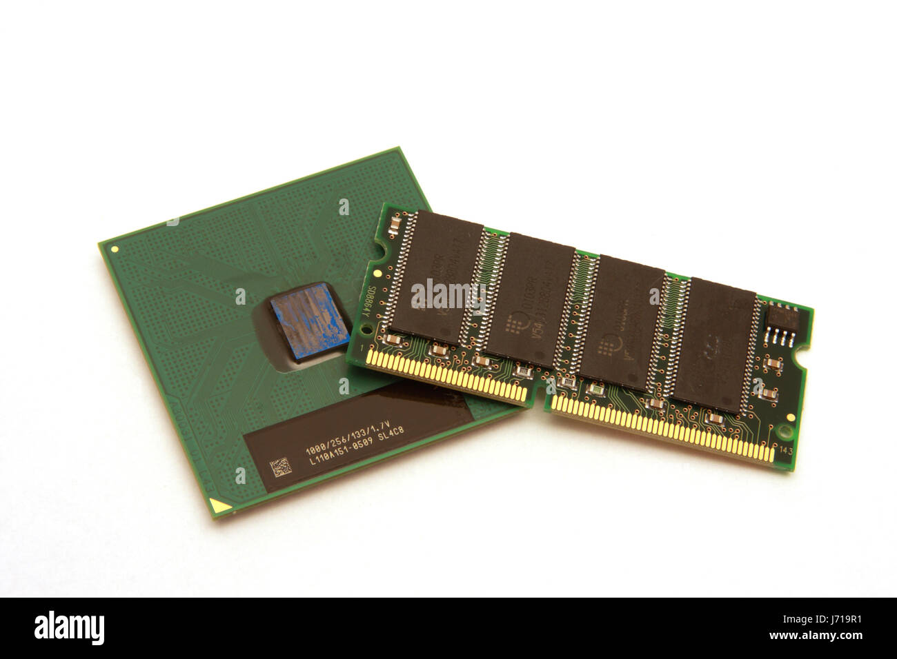 Processore di memoria virtuale memoria RAM di memoria di lavoro portatile  notebook computer Foto stock - Alamy