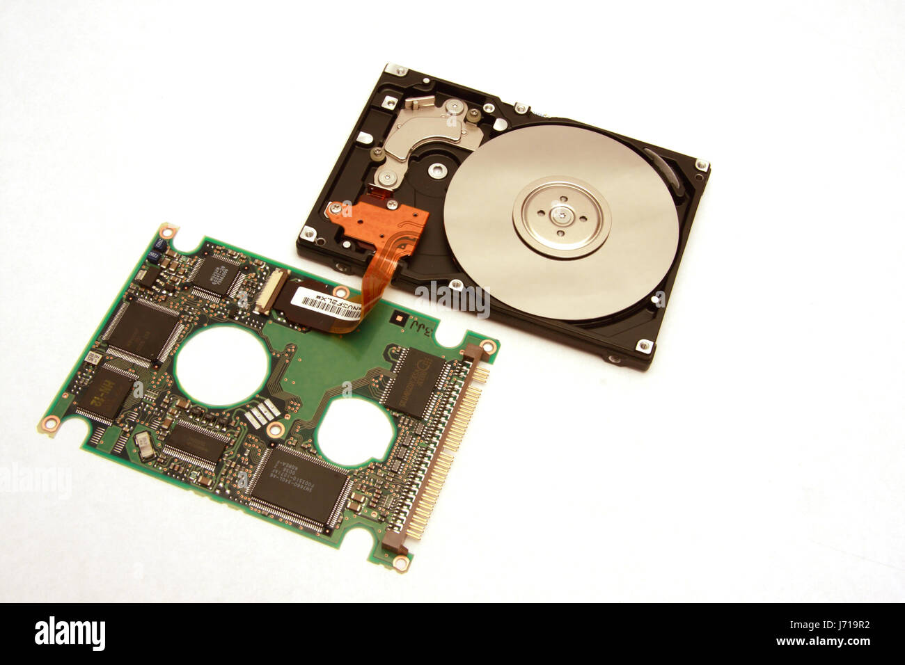 Laptop notebook computer computer fisso hardware-disk drive hard disk hard Foto Stock