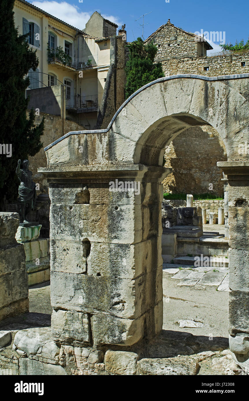 Monumento storico obiettivo passaggio archgway gate gantry europa visite turistiche francia Foto Stock
