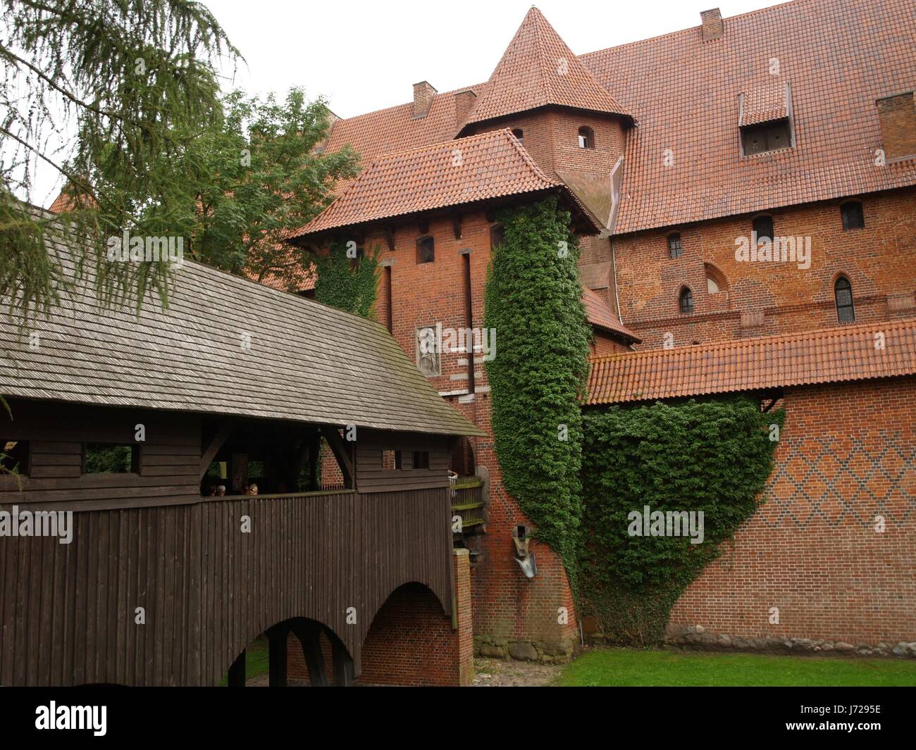 Croce sightseeing power knight Polonia medaglia tedesca chateau castello istruzione Foto Stock