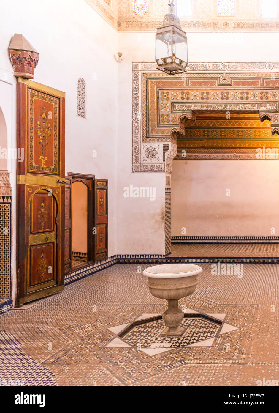 Palazzo Bahia, Marrakech, Marocco Foto Stock