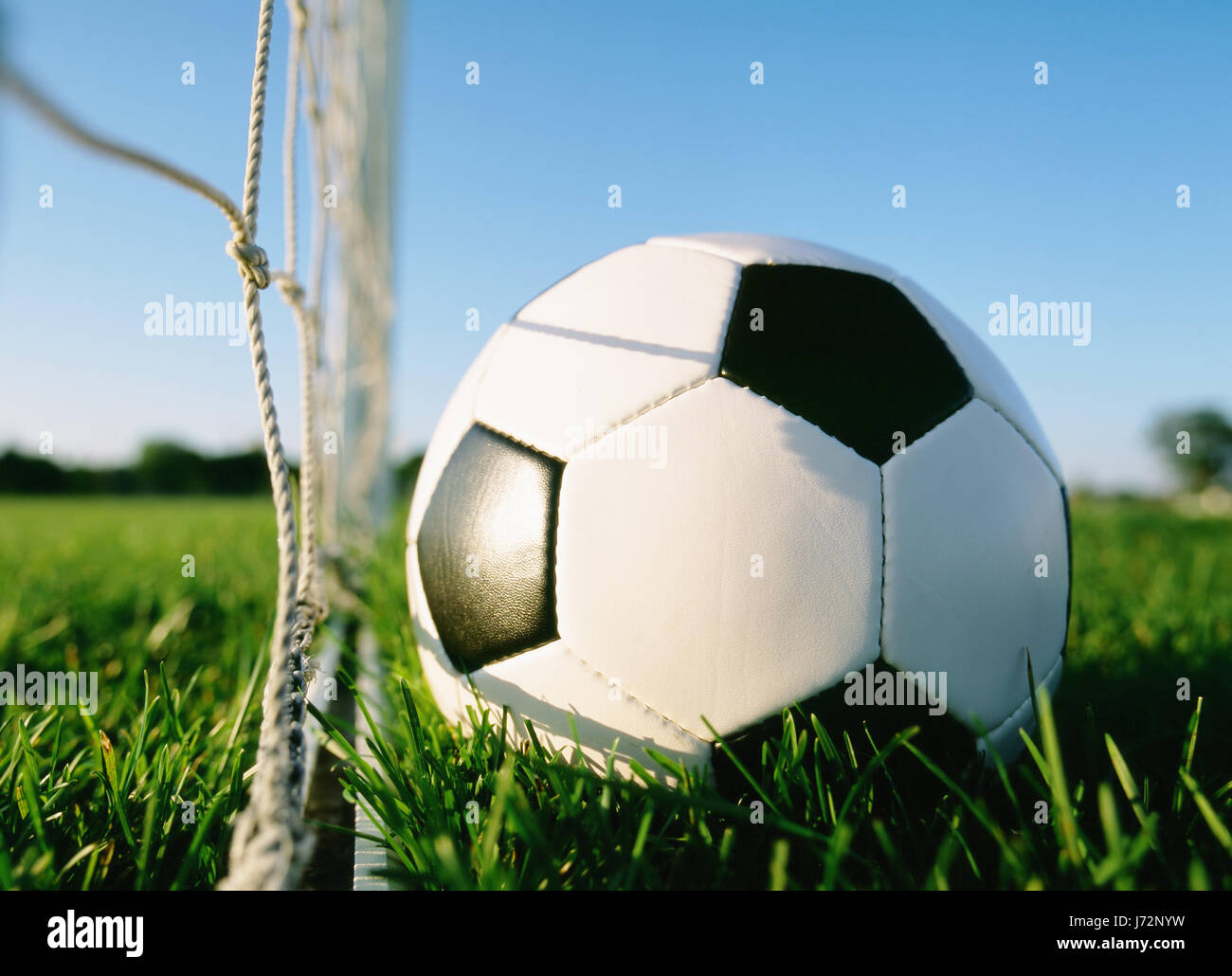 Gioco gioco nei tornei giocando gioca palla giocata field goal passaggio archgway gate Foto Stock