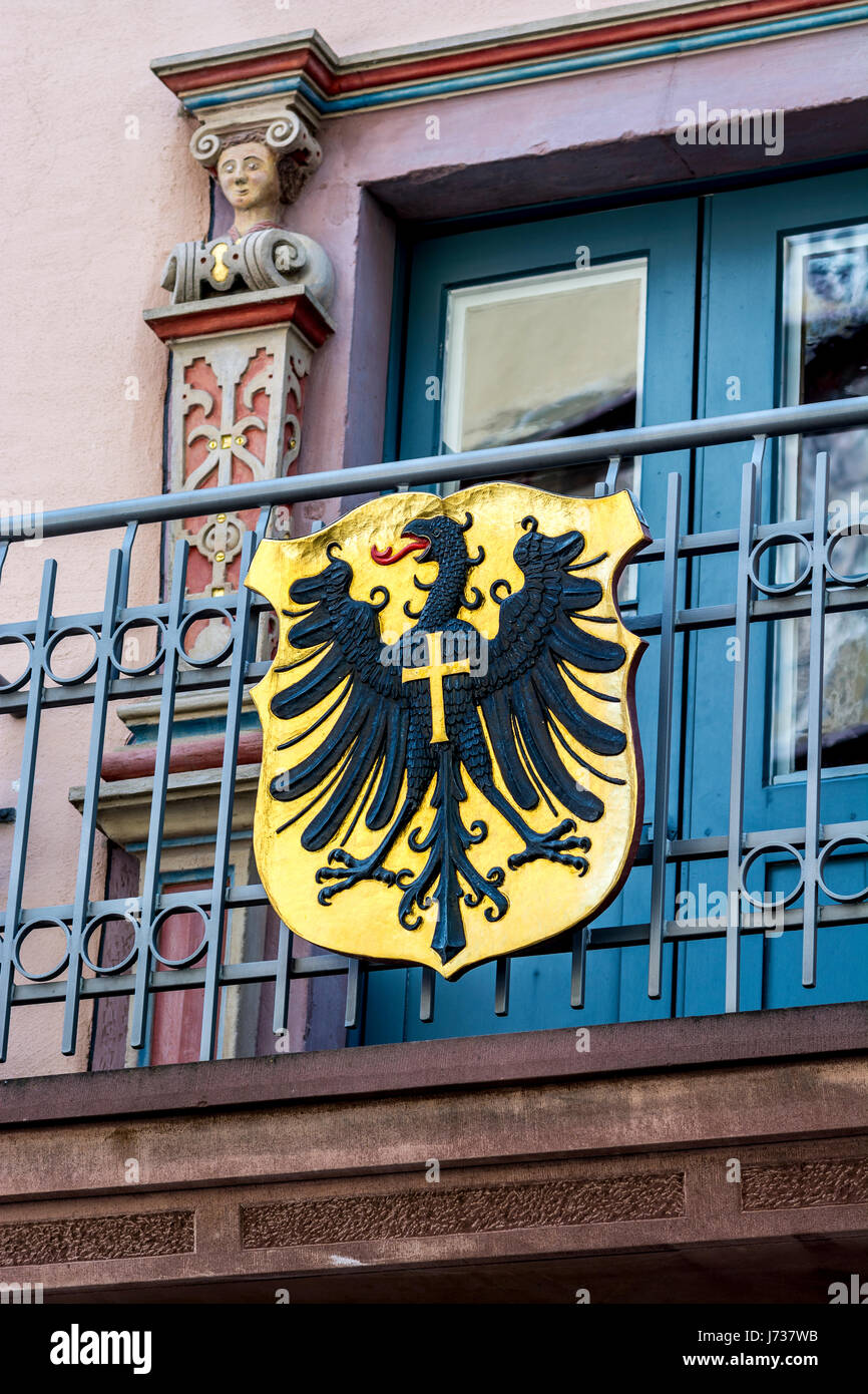 Splendide vedute di siti tedeschi - un sacco di arte è difficile da eguagliare. Foto Stock