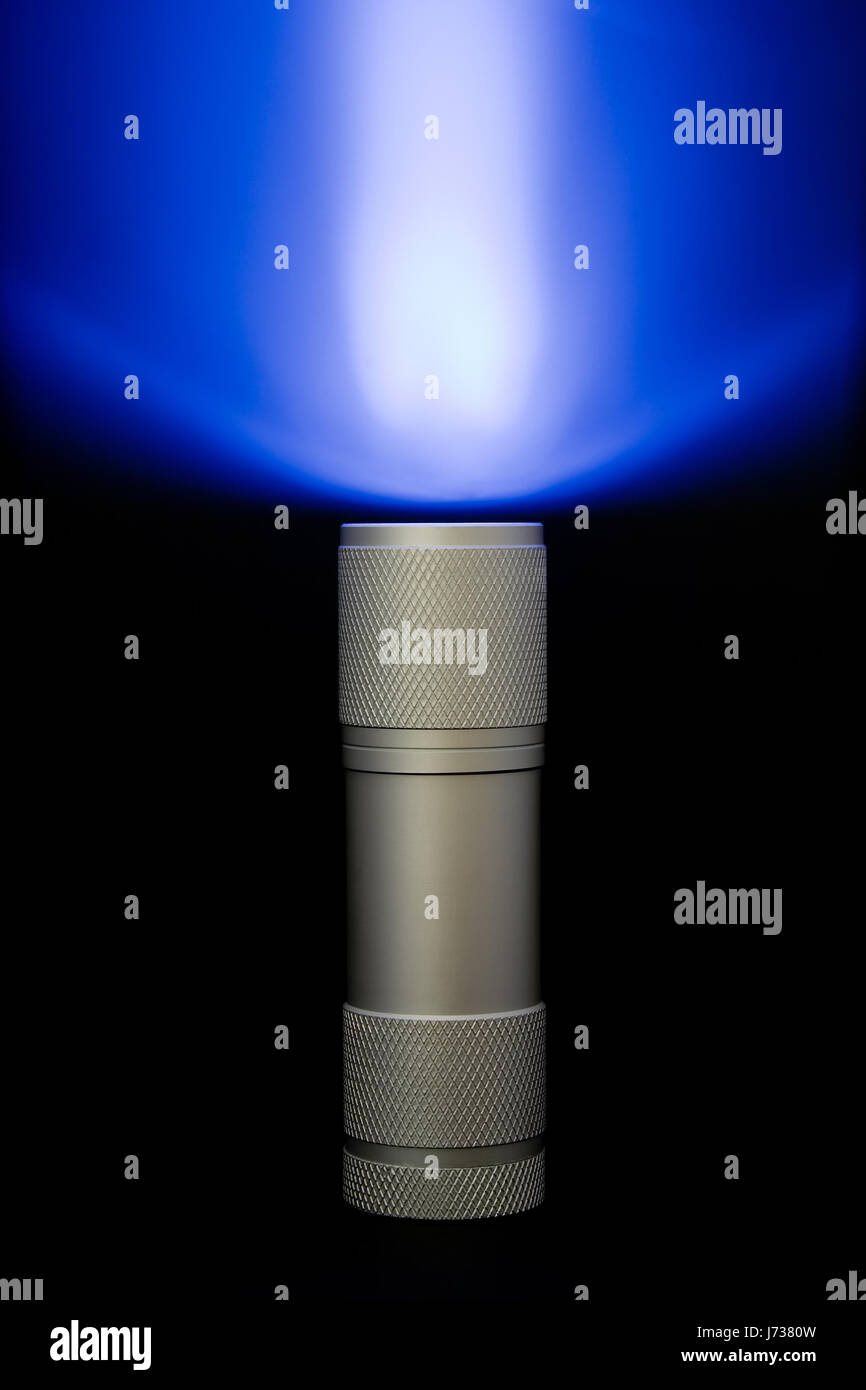 Proiezione di apparecchiature di illuminazione tasca illuminazione torcia Torcia lampada tascabile Foto Stock
