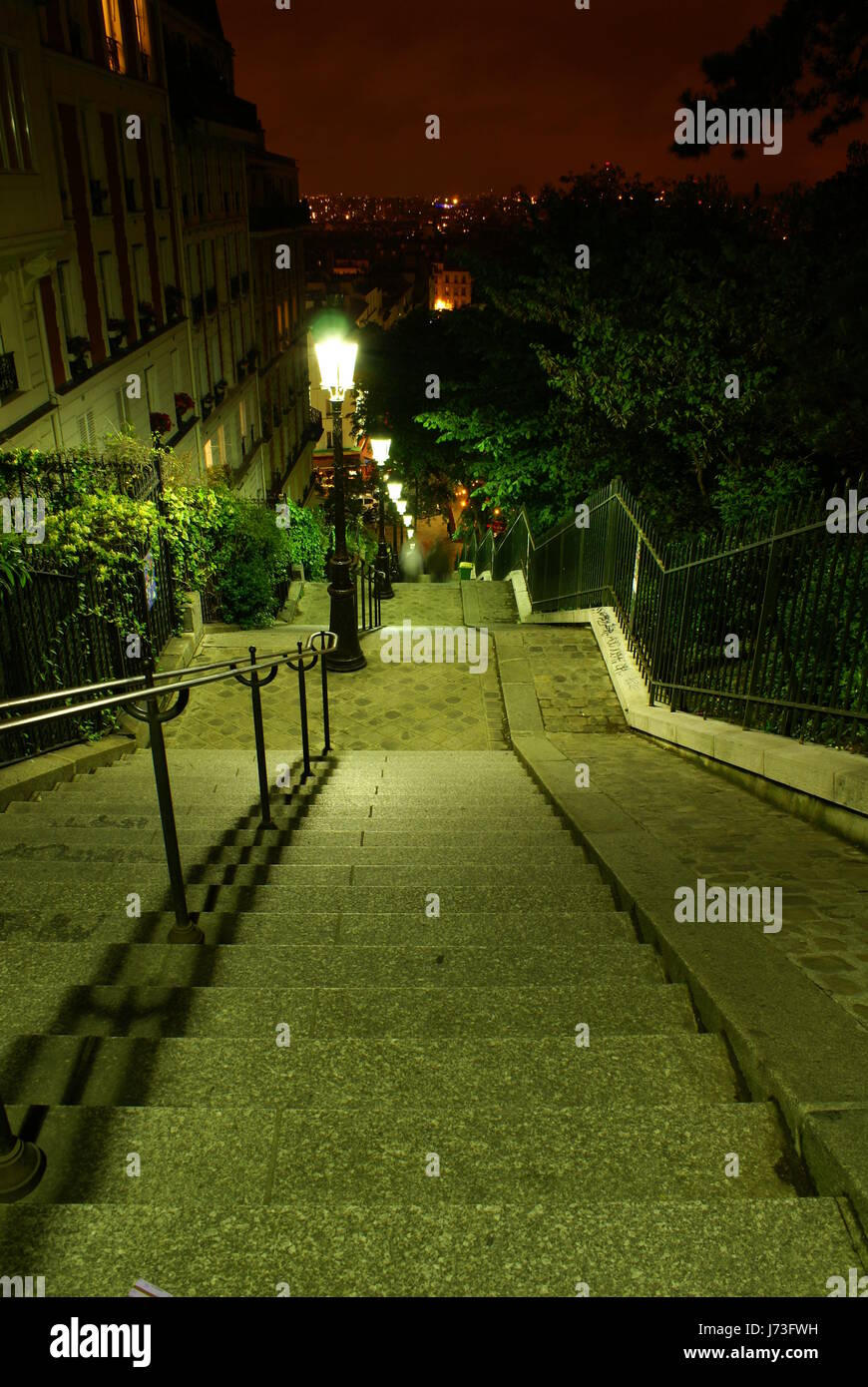 Rue Maurice Utrillo Foto Stock