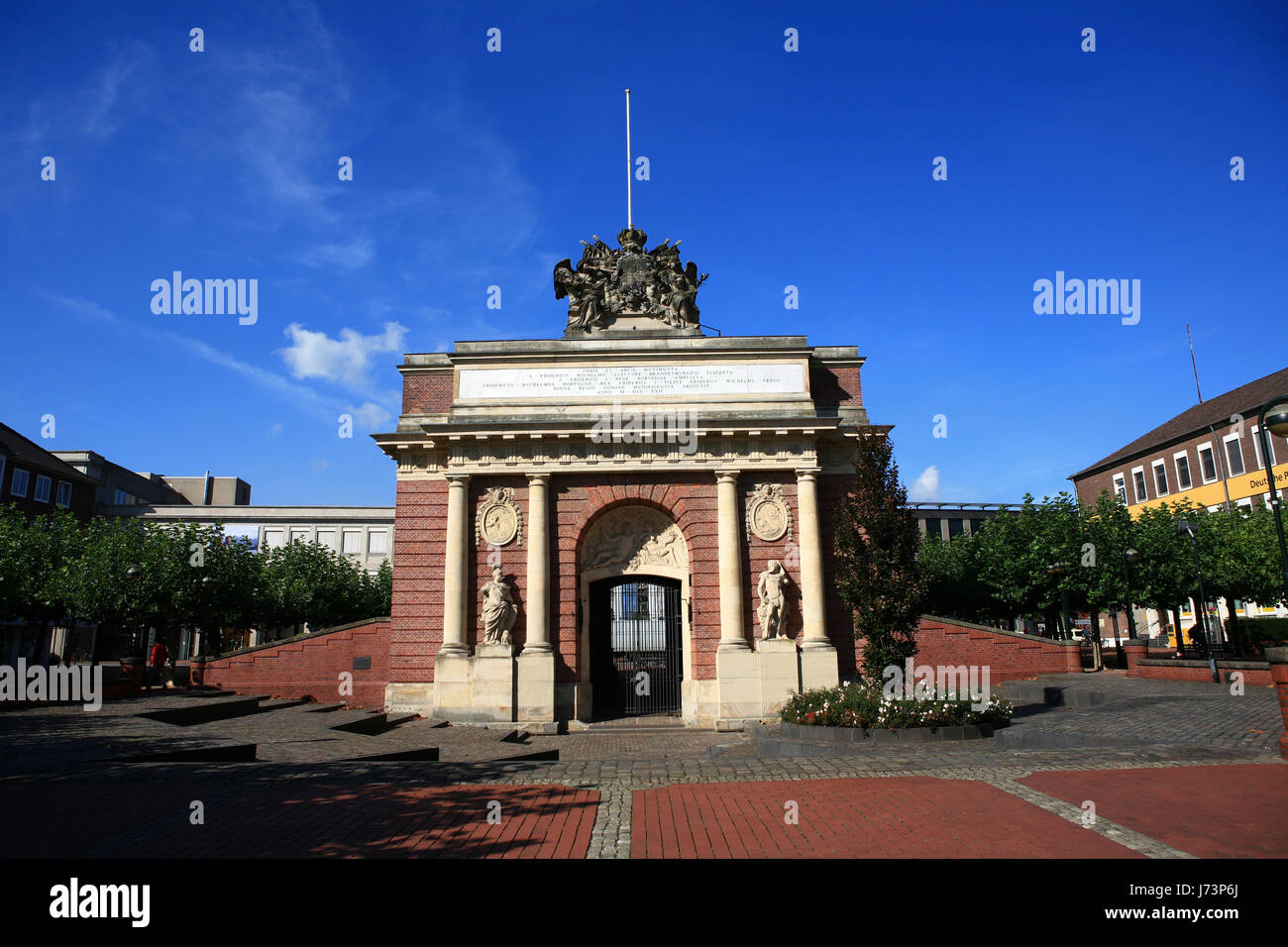 cancello di Berlino Foto Stock