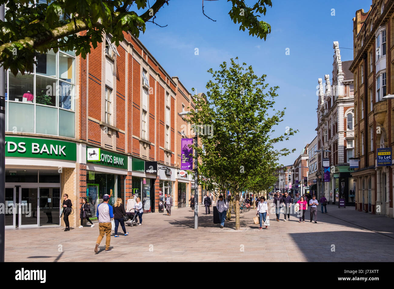 Kingston Upon Hull City Centre, Yorkshire, Inghilterra, Regno Unito Foto Stock