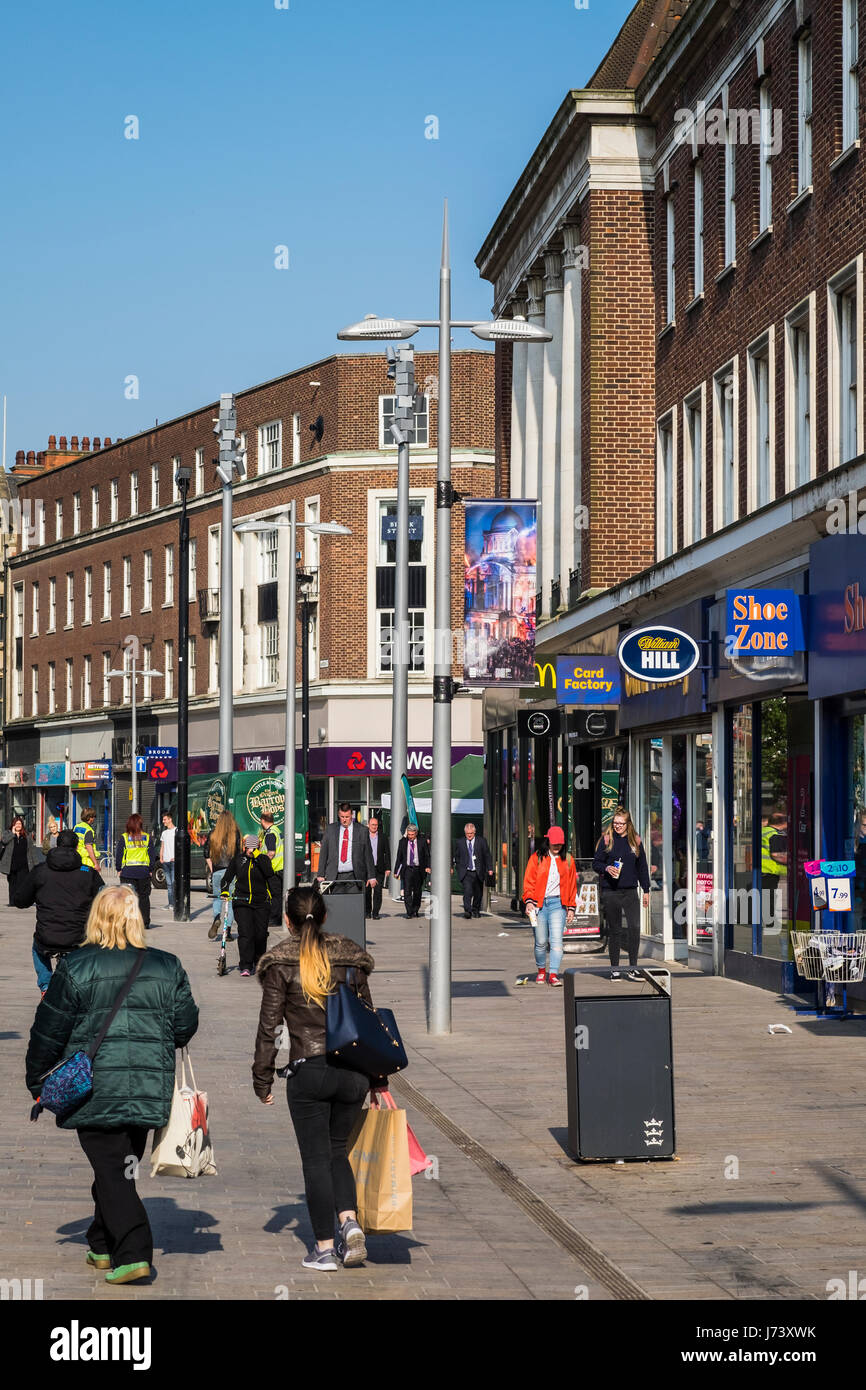 Kingston Upon Hull City Centre, Yorkshire, Inghilterra, Regno Unito Foto Stock