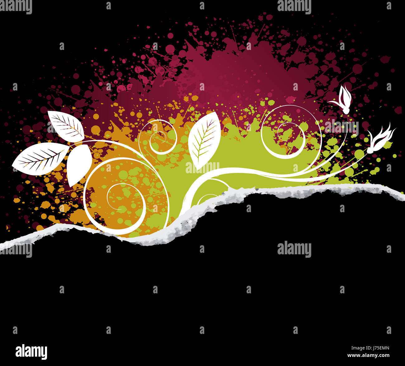 Arte modello di composizione disegno concetto del progetto bozza del piano di moderna grafica Foto Stock