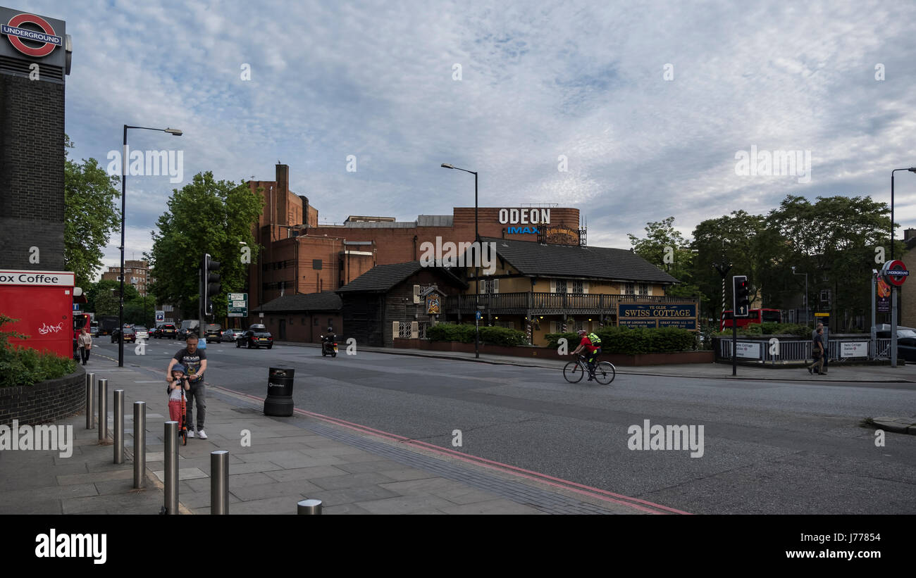 Stazione di Swiss Cottage Foto Stock