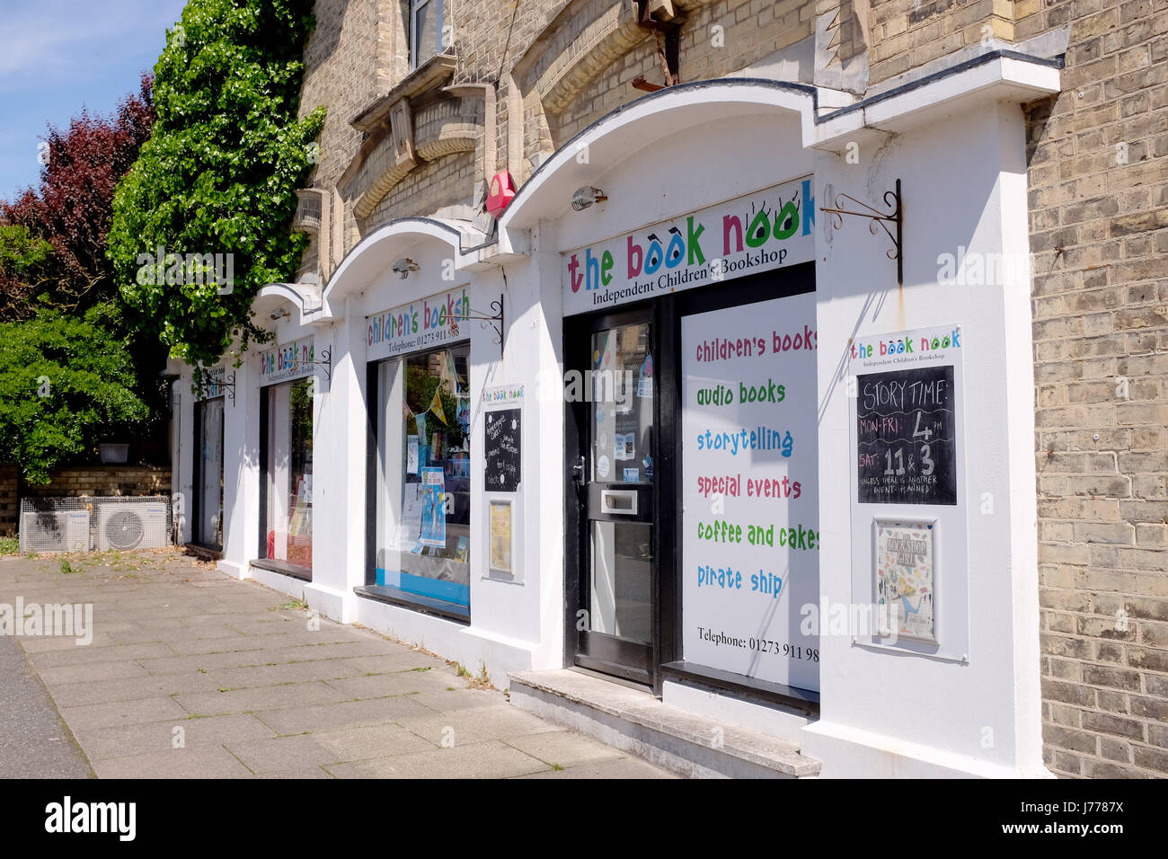 Il libro di Nook libreria per bambini a Hove SUSSEX REGNO UNITO Foto Stock
