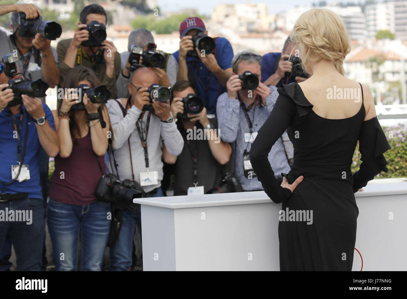 Nicole Kidman al 'Top del lago: Cina Girl' photocall durante il settantesimo Cannes Film Festival presso il Palais des Festivals il 23 maggio 2017 a Cannes, Francia | Verwendung weltweit Foto Stock