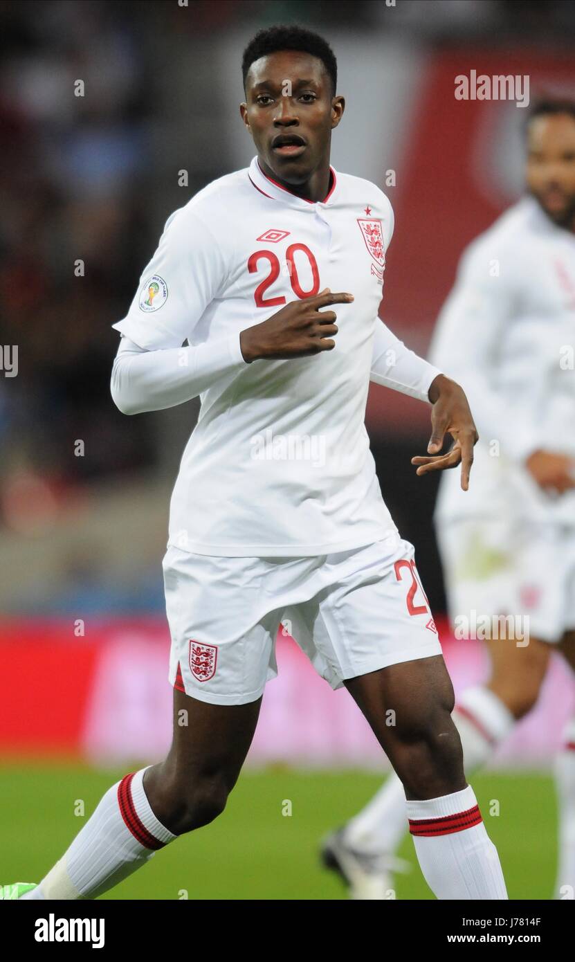 DANIEL WELLBECK INGHILTERRA MANCHESTER UNITED FC ENGLAND & MANCHESTER UNITED FC stadio di Wembley a Londra Inghilterra 11 Settembre 2012 Foto Stock