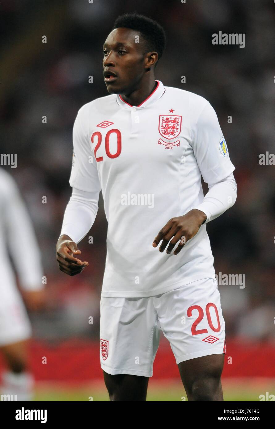 DANIEL WELLBECK INGHILTERRA MANCHESTER UNITED FC ENGLAND & MANCHESTER UNITED FC stadio di Wembley a Londra Inghilterra 11 Settembre 2012 Foto Stock