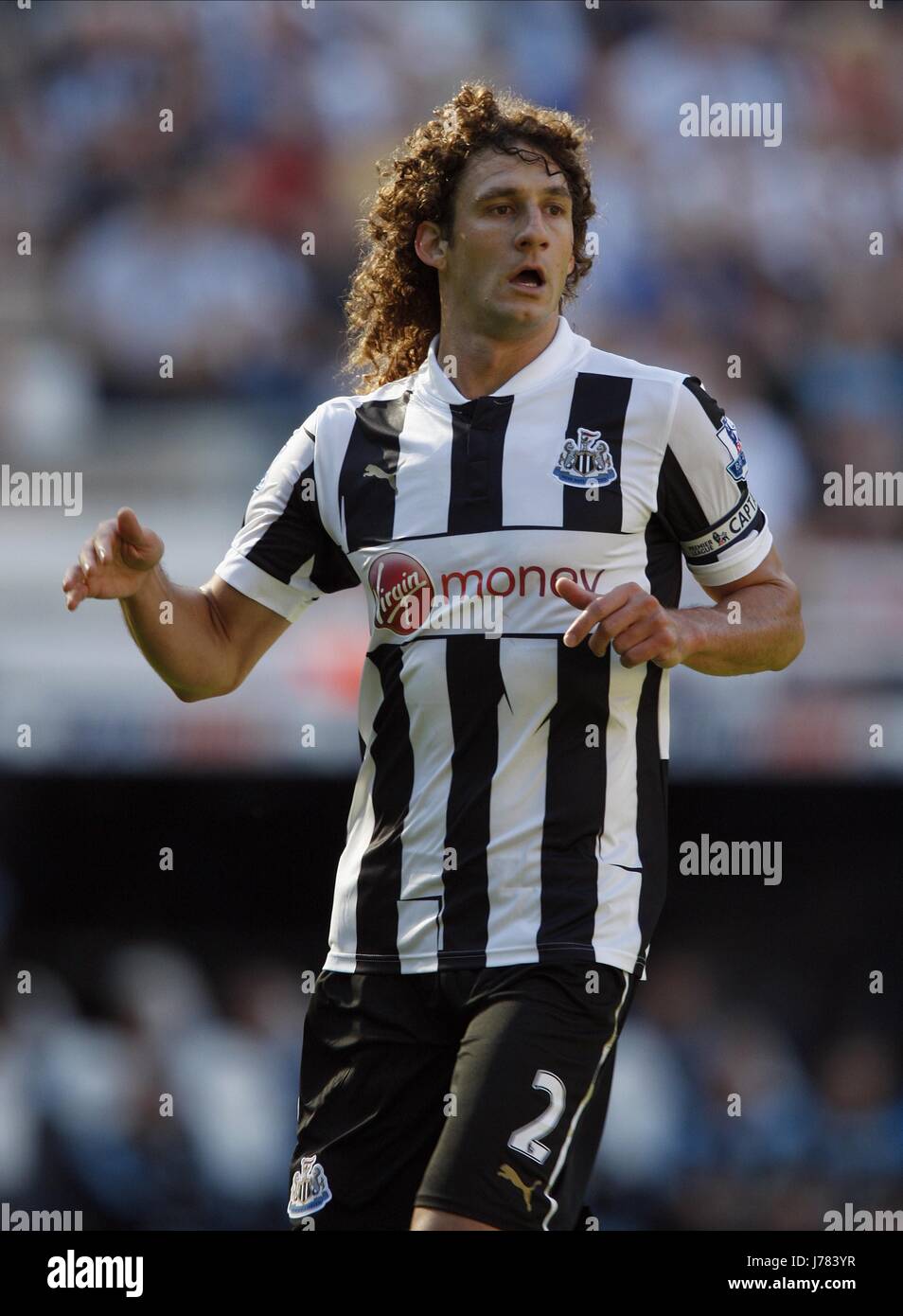 FABRICIO COLOCCINI Newcastle United FC.ST JAMES PARK NEWCASTLE INGHILTERRA 02 Settembre 2012 Foto Stock