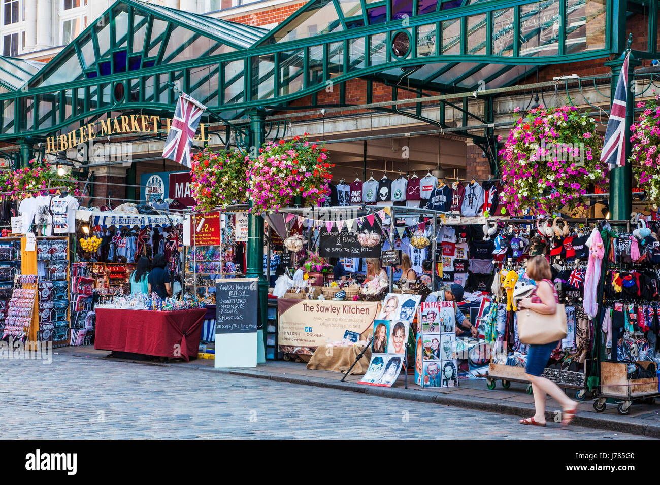 Il Giubileo Market Hall di Covent Garden di Londra. Foto Stock