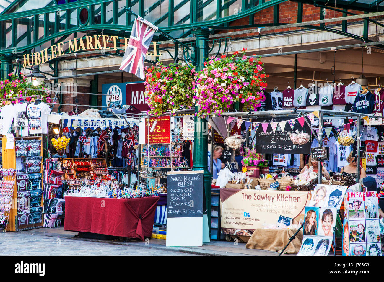 Il Giubileo Market Hall di Covent Garden di Londra. Foto Stock