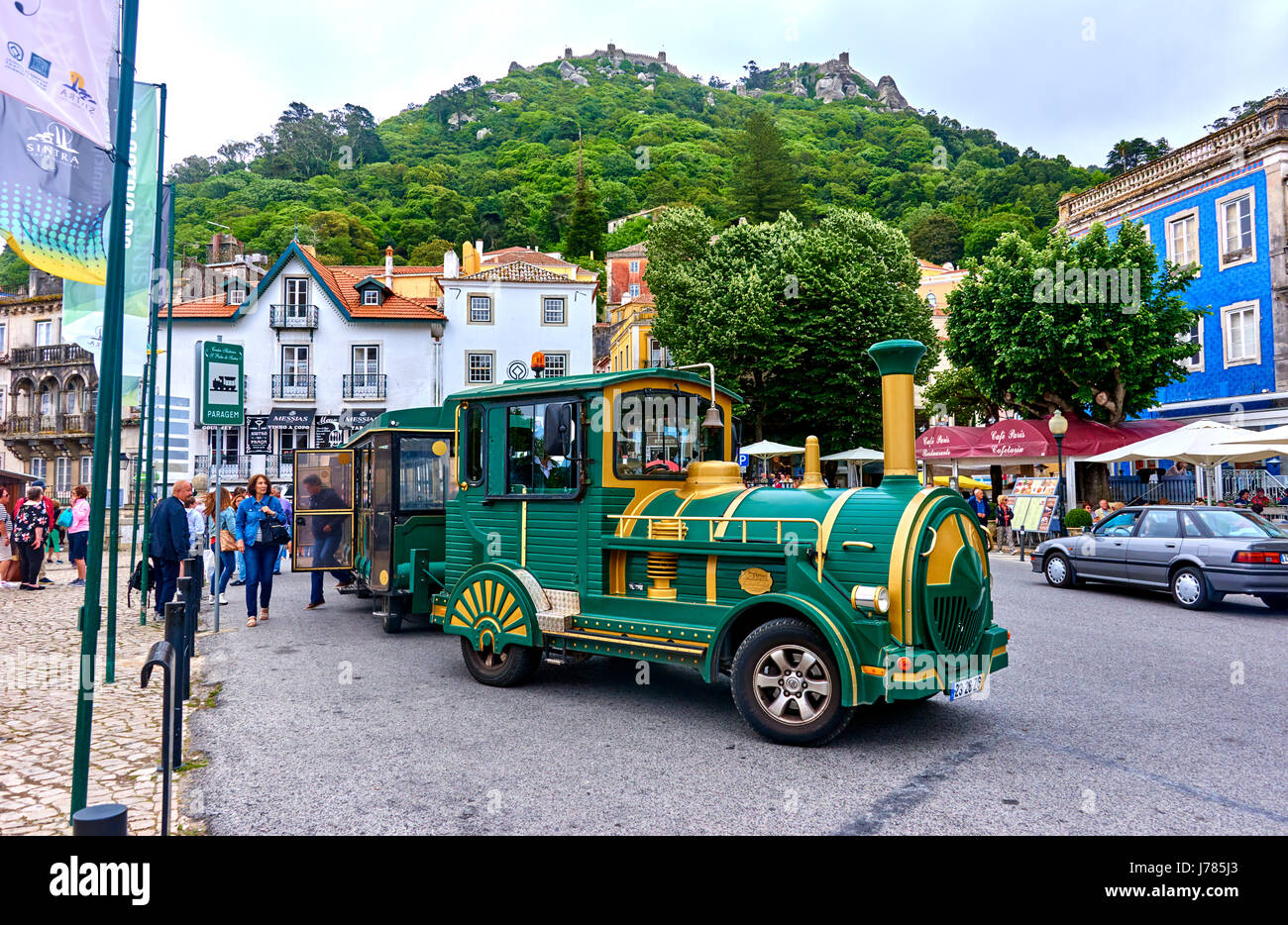 Sintra è un comune della Grande Lisboa la provincia del Portogallo, Foto Stock