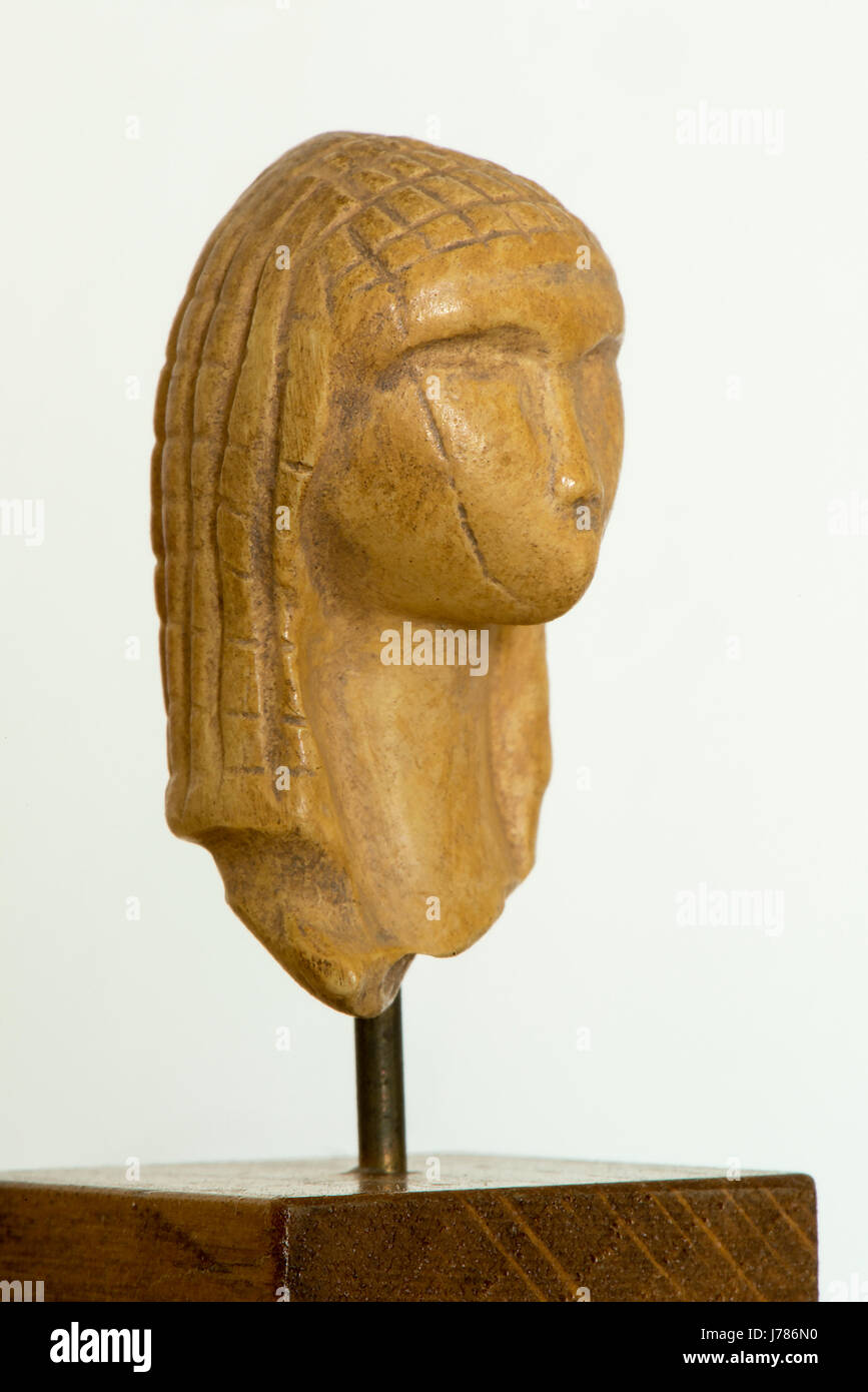 Venere di Brassempouy - Palaeolitic superiore figurina (replica/cast) Foto Stock