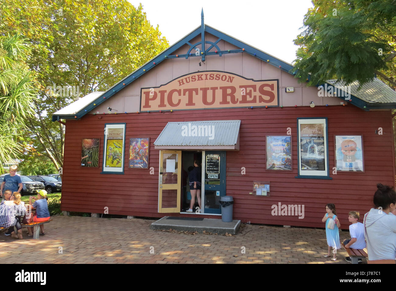 HUSKISSON, Nuovo Galles del Sud, Australia. Cinema locali. Foto: Tony Gale Foto Stock