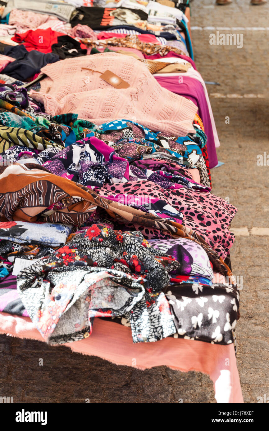 Il portoghese Street Market, Still Life i dettagli. Foto Stock