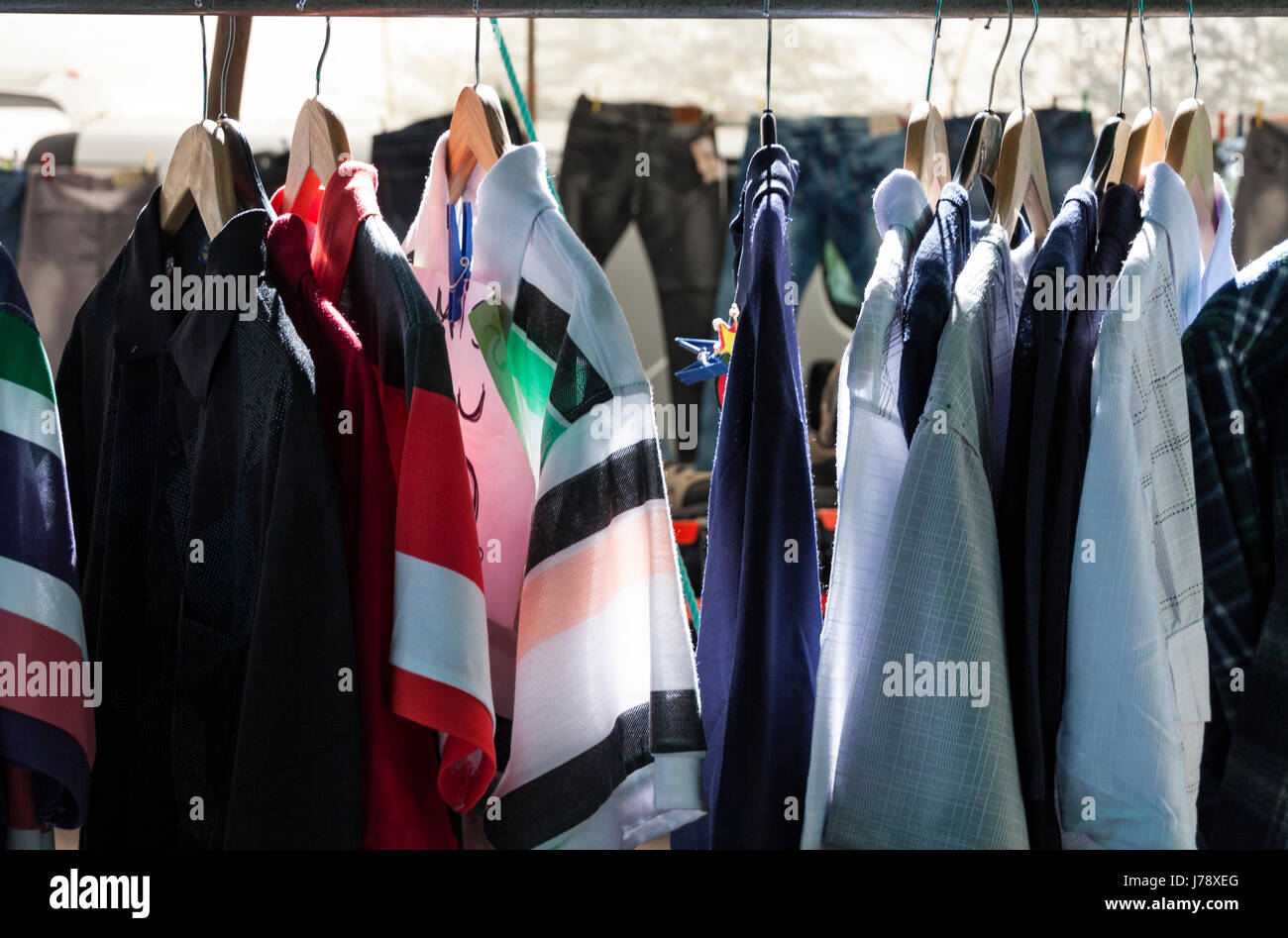 Il portoghese Street Market, Still Life i dettagli. Foto Stock