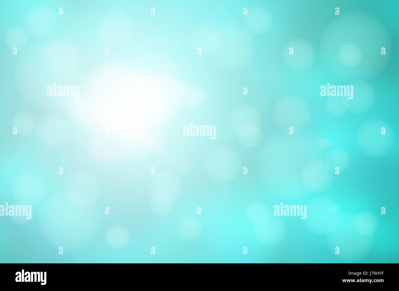 Verde Turchese astratta Gradiente sfumato con mesh bokeh di luce sullo sfondo del vettore Illustrazione Vettoriale